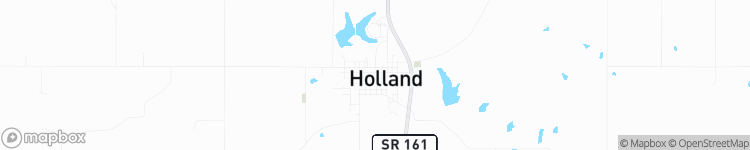 Holland - map