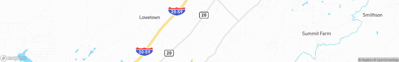 Publix Distribution Center - map