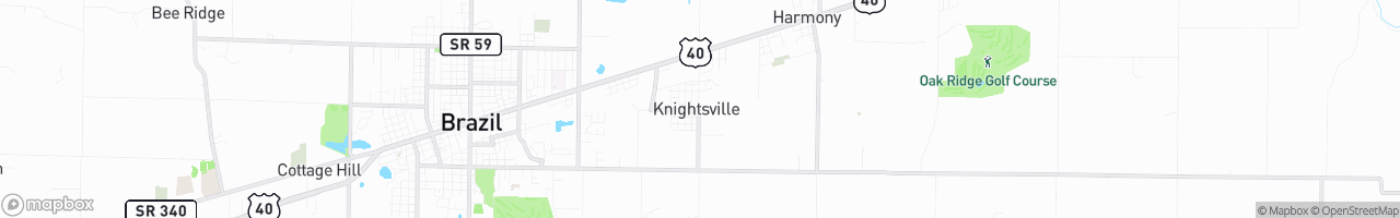 Knightsville - map