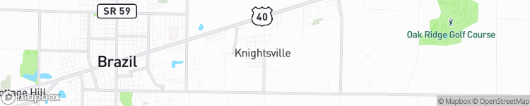 Knightsville - map