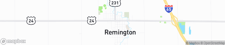 Remington - map