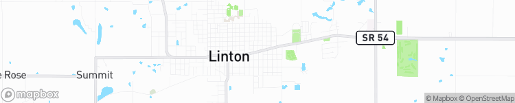 Linton - map