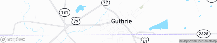 Guthrie - map