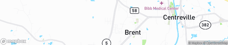 Brent - map