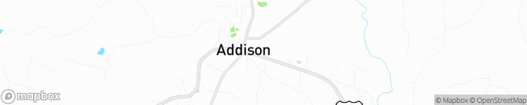 Addison - map