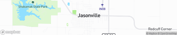 Jasonville - map