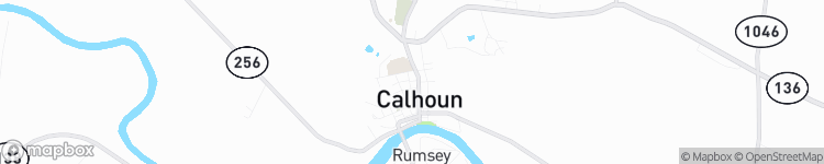Calhoun - map
