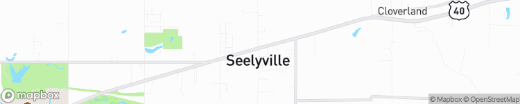 Seelyville - map
