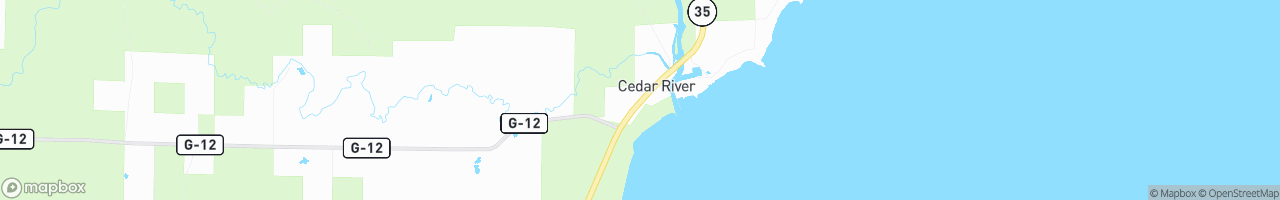Cedar River Plaza - map