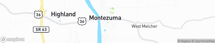 Montezuma - map