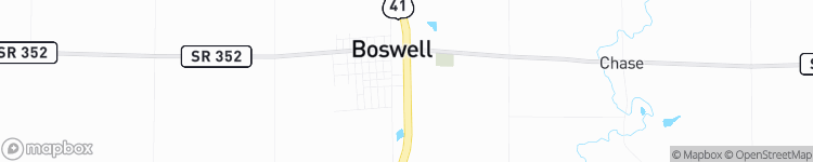 Boswell - map