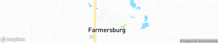Farmersburg - map