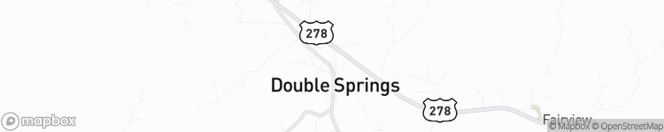 Double Springs - map