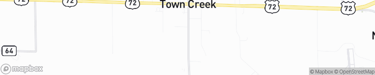 Town Creek - map