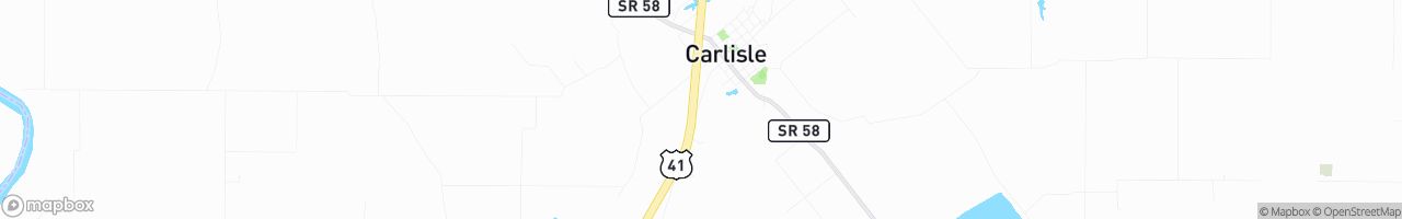 Carlisle Plaza - map