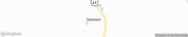 Oaktown - map