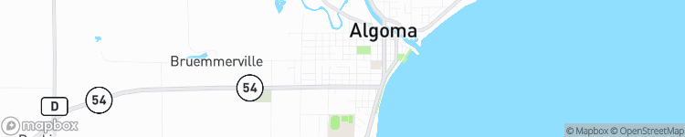 Algoma - map