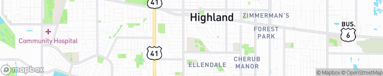 Highland - map