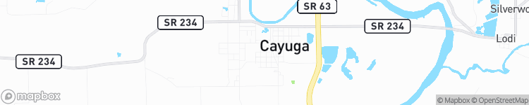 Cayuga - map