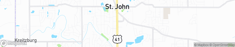 Saint John - map