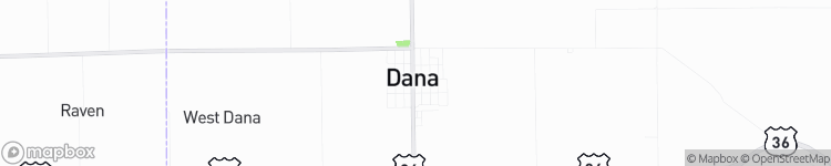 Dana - map