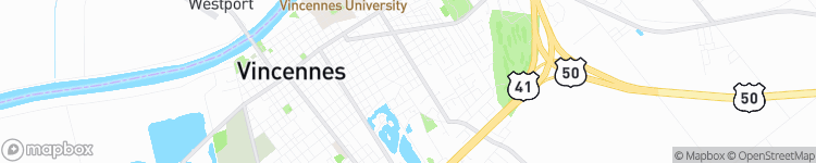 Vincennes - map