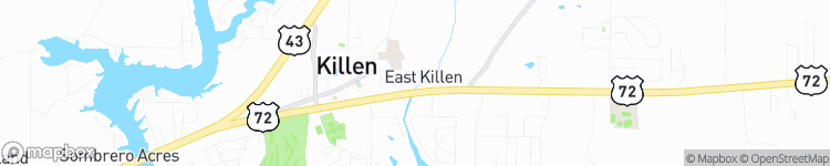 Killen - map