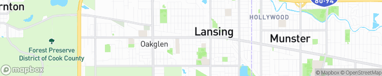 Lansing - map
