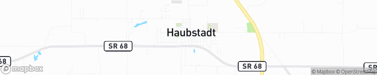 Haubstadt - map
