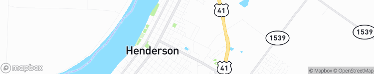 Henderson - map