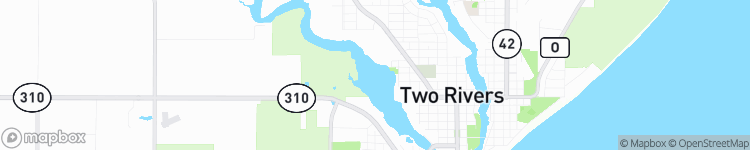 Two Rivers - map