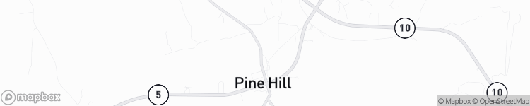 Pine Hill - map