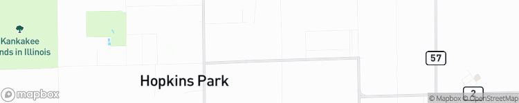 Hopkins Park - map