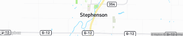 Stephenson - map