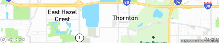 Thornton - map