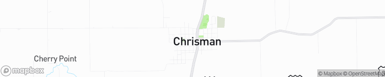 Chrisman - map