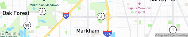 Markham - map