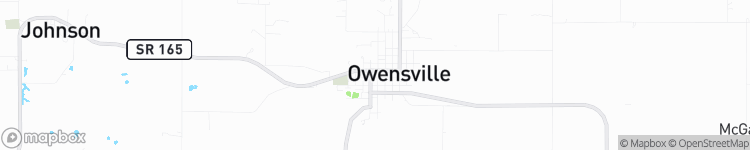 Owensville - map