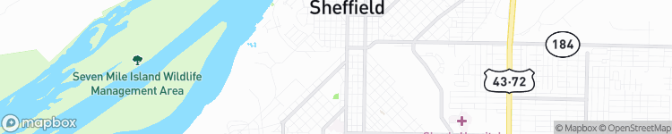 Sheffield - map