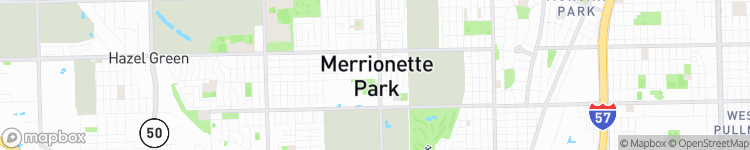 Merrionette Park - map