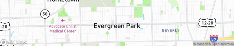 Evergreen Park - map