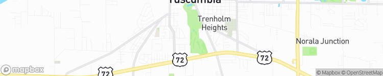 Tuscumbia - map