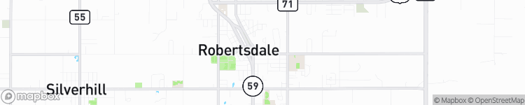 Robertsdale - map