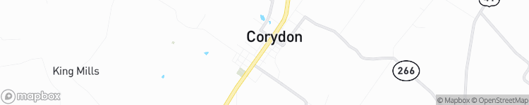 Corydon - map