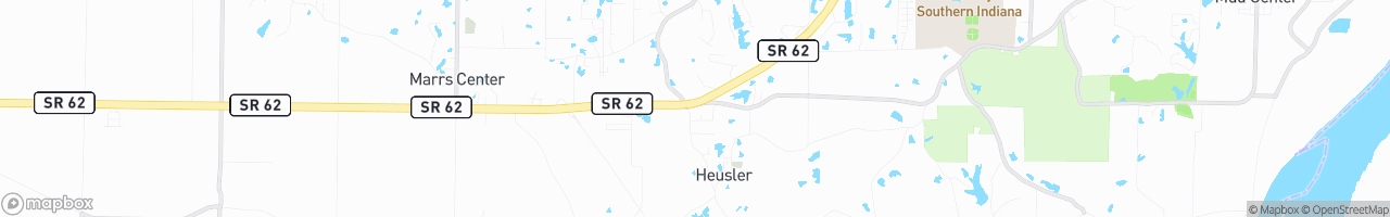 Busler Truck Stop - map
