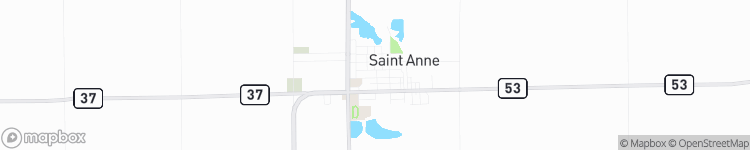 Saint Anne - map