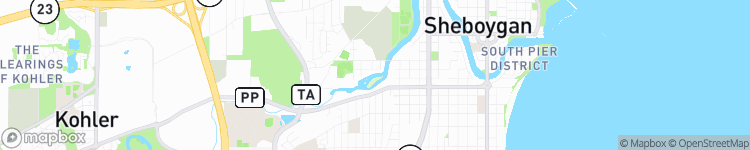 Sheboygan - map