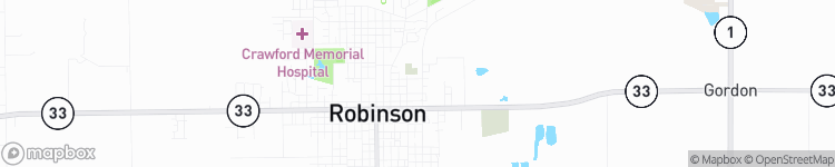 Robinson - map