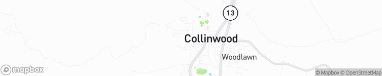 Collinwood - map