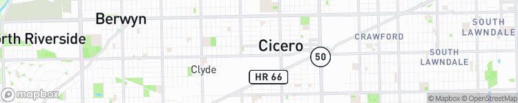 Cicero - map